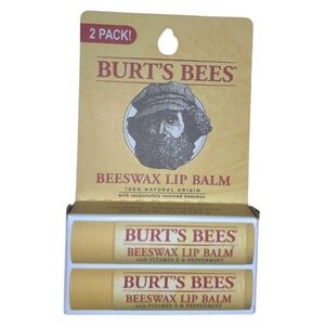 Burt's Bees Beeswax Lip Balm Duo - Yellow and White